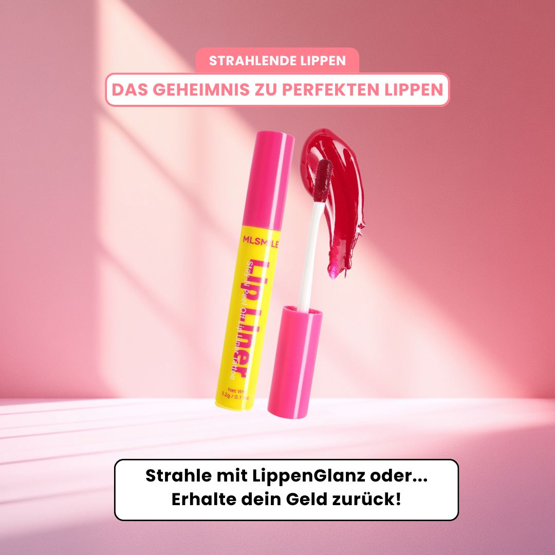 LippenGlanz - Abziehbarer, Langzeit Lip Liner!