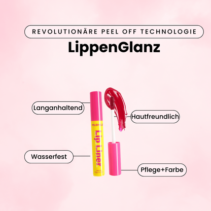 LippenGlanz - Abziehbarer, Langzeit Lip Liner!