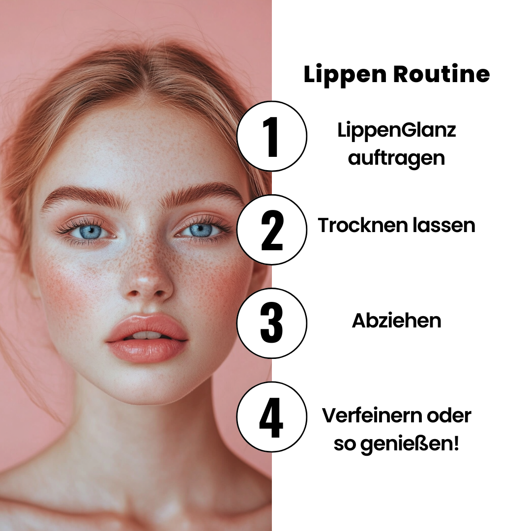 LippenGlanz - Abziehbarer, Langzeit Lip Liner!