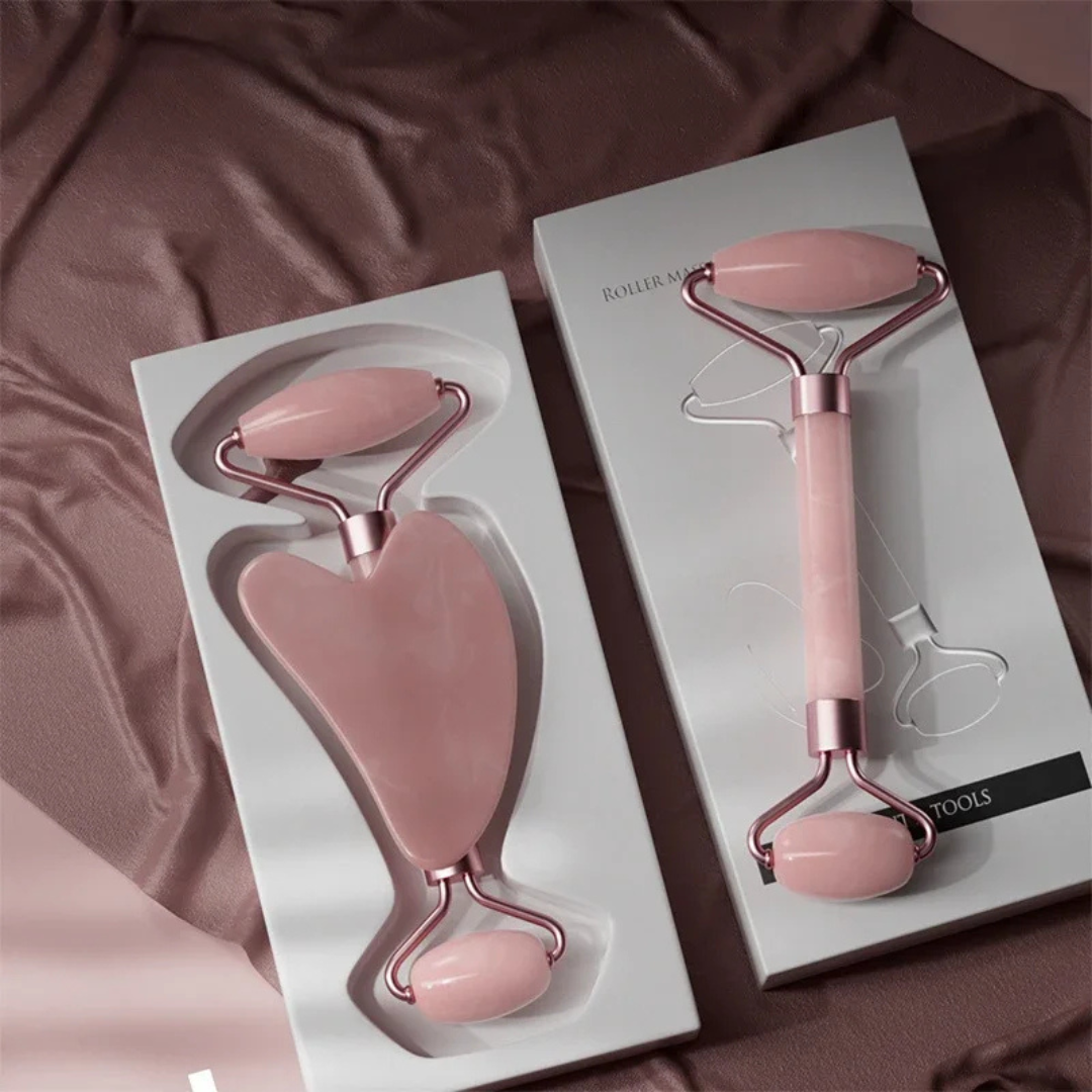 Line Lift: Gua Sha Roller + Stone Set!